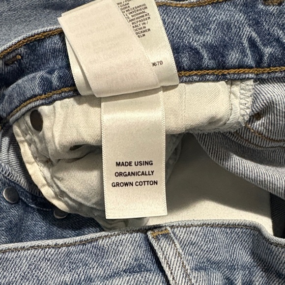 Agolde Light Blue Slim Leg Jeans - Picture 10 of 13